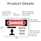 Signmission Safety Culture Sign, 14 in Width, Aluminum, Rectangle OS-2PACK-DS-A-1014-L-1603 - alternate 3